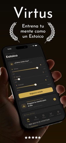 Virtus - Diario Estoico screenshot