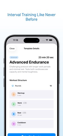 Interval Timer for Fitness Screenshot 5 of 7