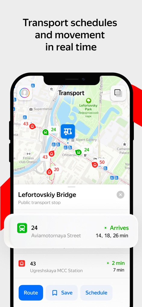 Yandex Maps & Navigator - Live Transit Updates