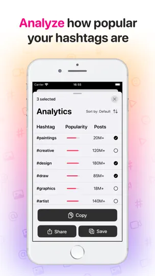 Hashtag AI: Caption Generator iPhone Ekran Görüntüsü 2