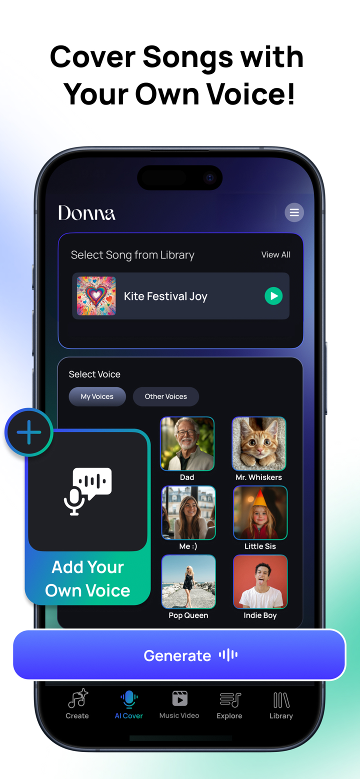 Donna AI Song & Music Maker screenshot 3