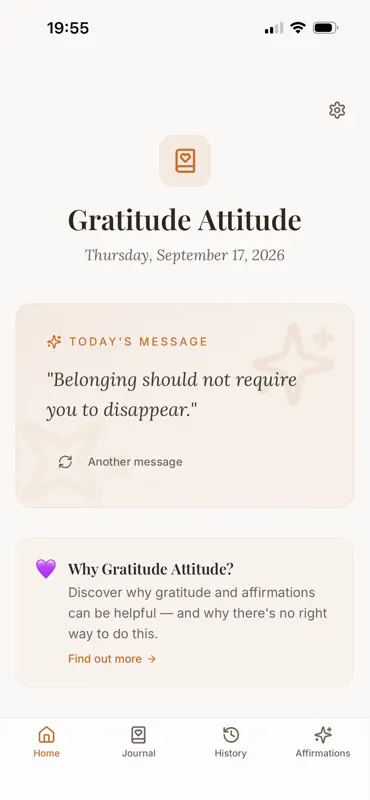 Gratitude Attitude screenshot 1 of 5