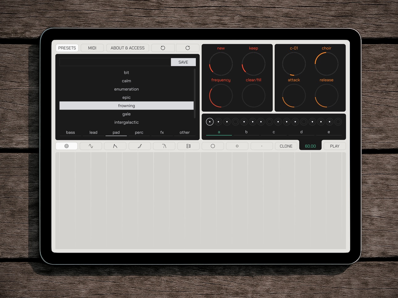 iPad screenshot