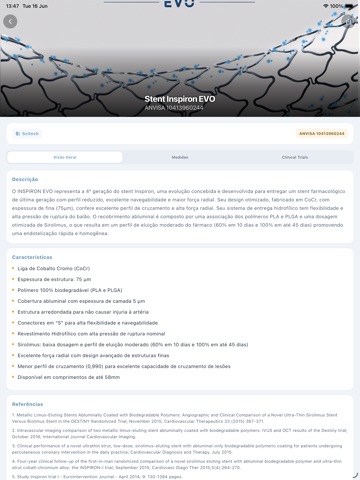 Scitech iPad screenshot