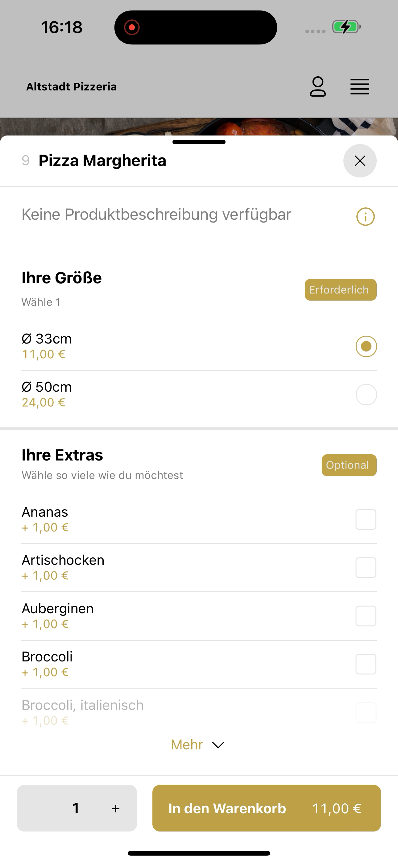 Altstadt Pizzeria screenshot 8