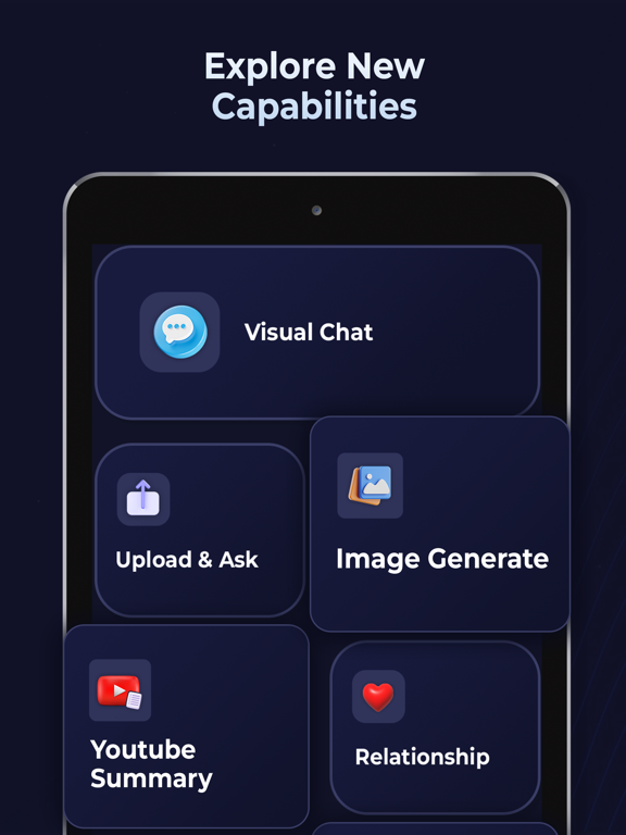 Ask Now: AI Chatbot Assistant iPad screenshot 4 - Productivity app