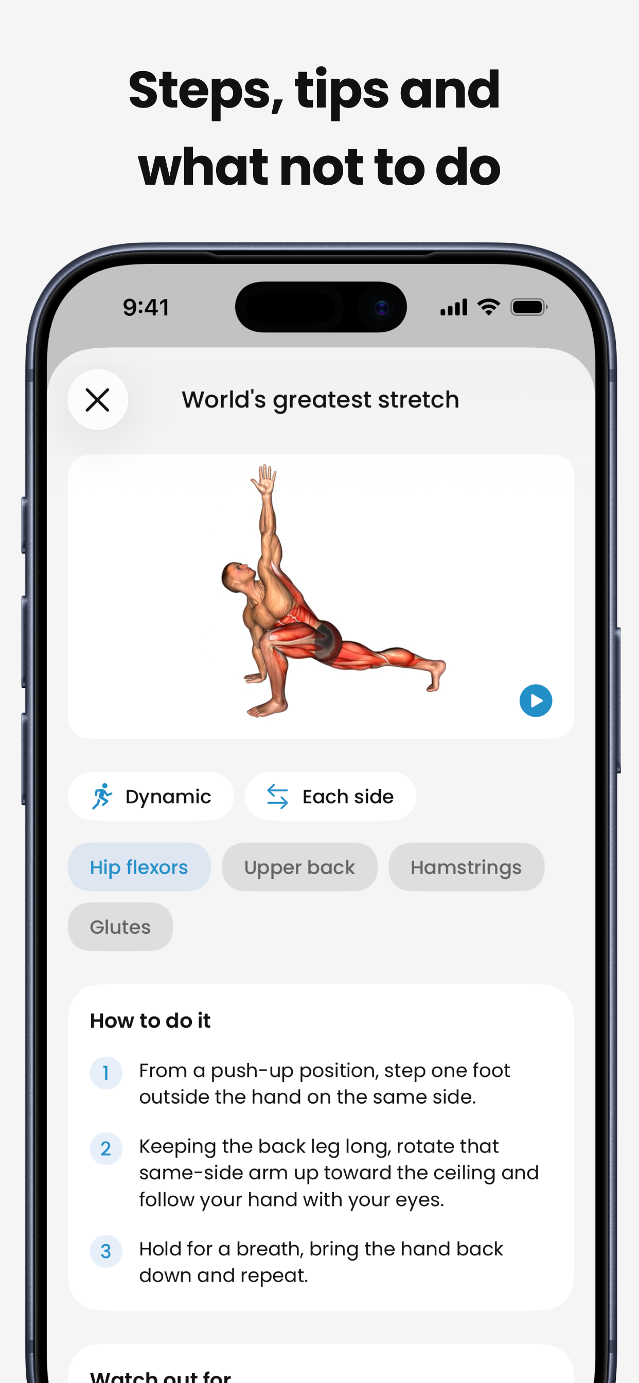 FlexHero Stretching & Mobility screenshot 7