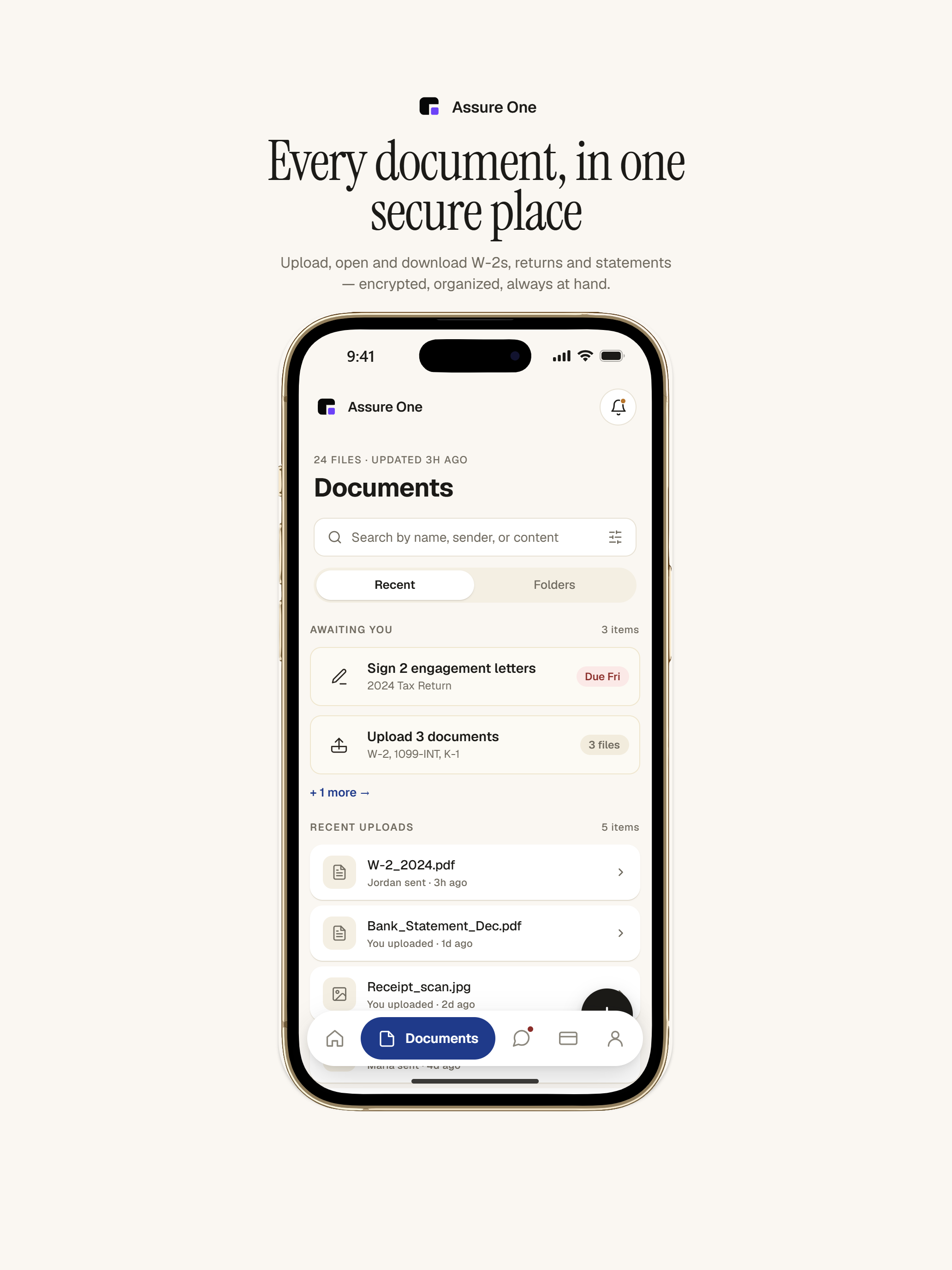 Assure One Client Portal screenshot 9