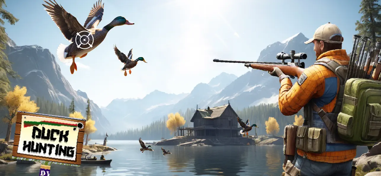 Screenshot #1 pour Jeu de chasse aux canards 2025