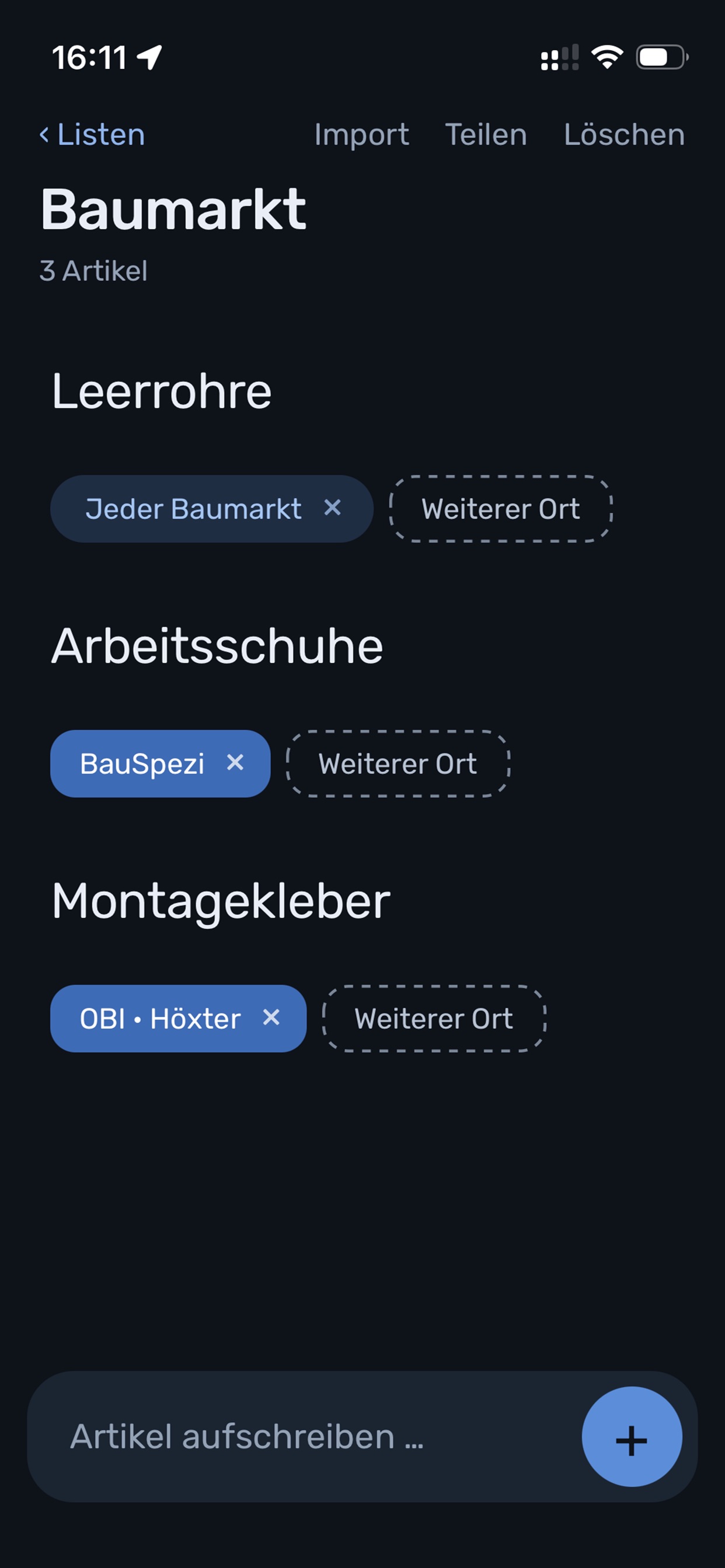 Screenshot 4 of Vergissnix DACH