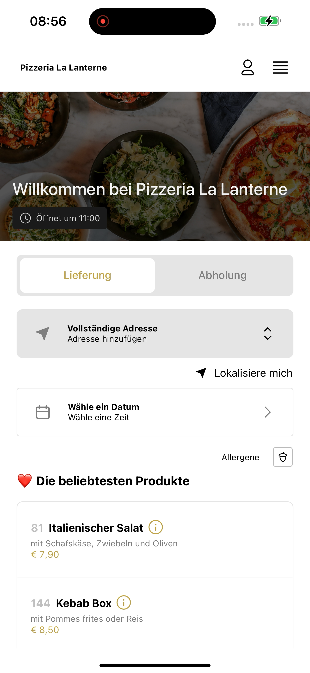 Pizzeria La Lanterne screenshot 6