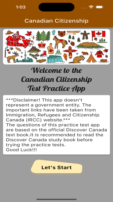 Canadian Citizenship Test-2025 Screenshot
