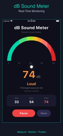 Sound Meter dB screenshot