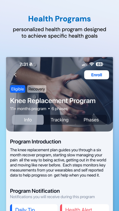 6th Sense Health iPhone screenshot 3 - Health & Fitness app