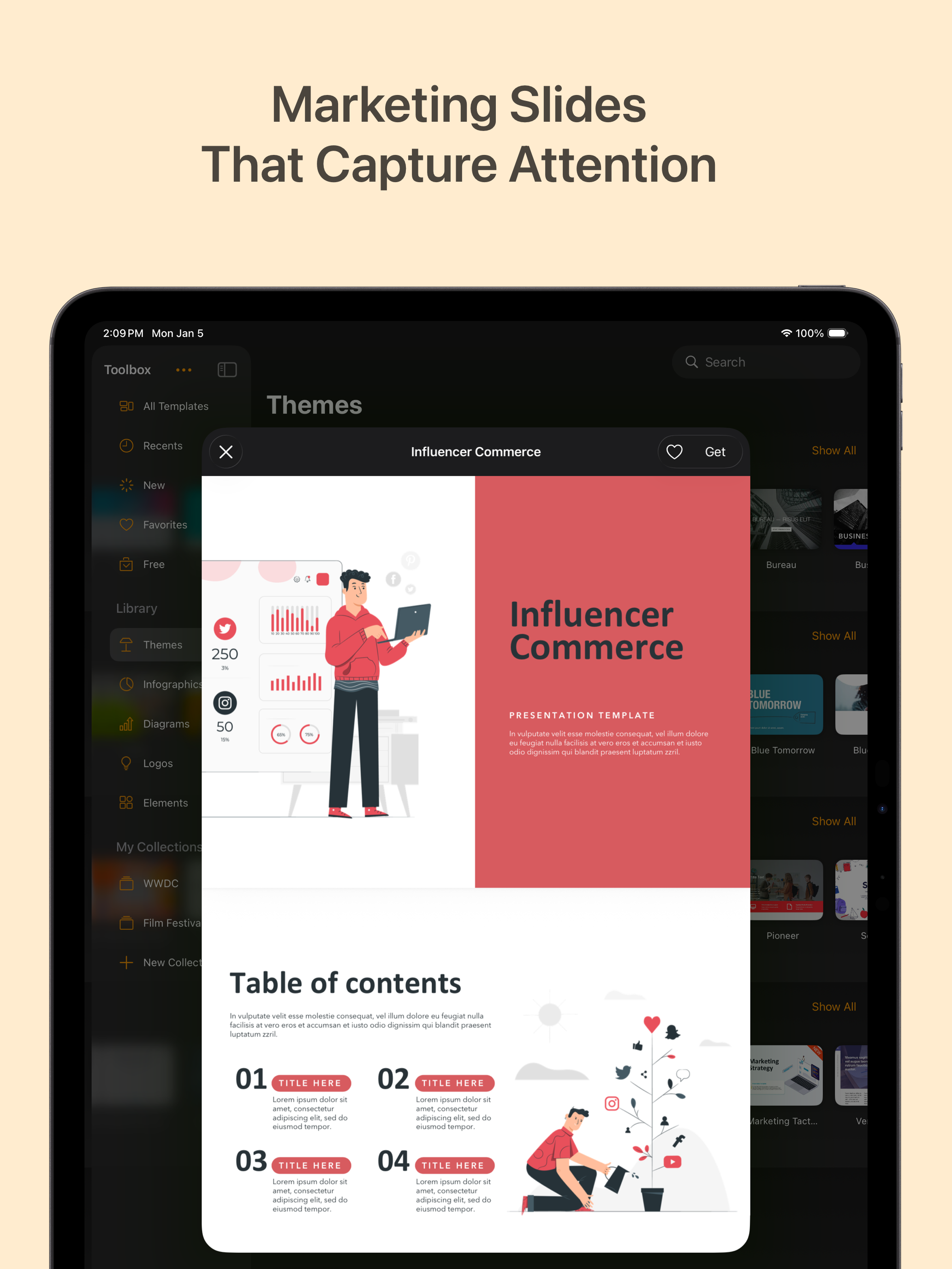 Designs for Google Slides Pro screenshot 17