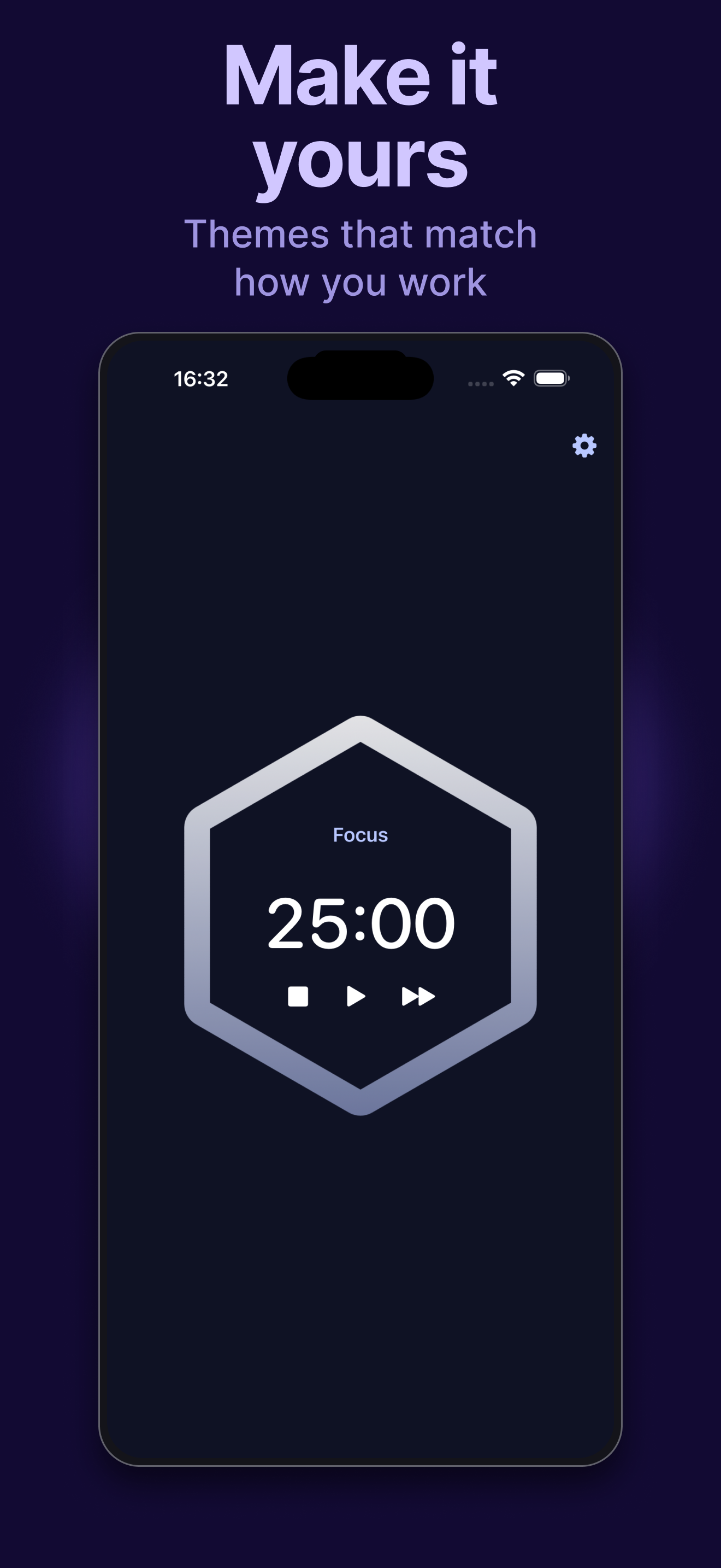 Hexa Timer: Focus & Pomodoro screenshot 4