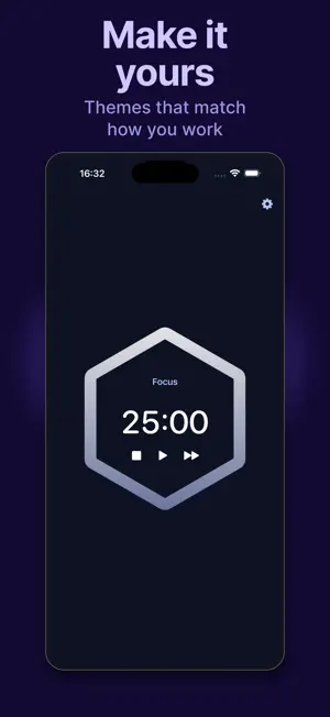 Hexa Timer: Focus & Pomodoro screenshot 4