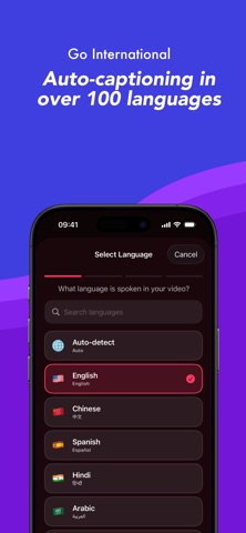 CaptionFast - Auto AI Captions screenshot
