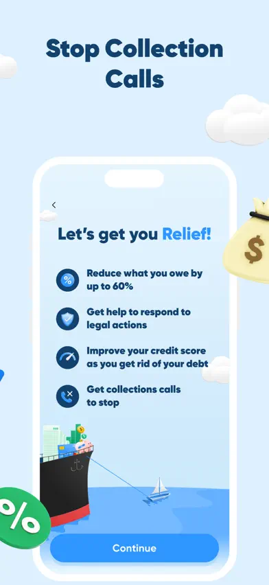 Relief: Get out of debt screenshot 3
