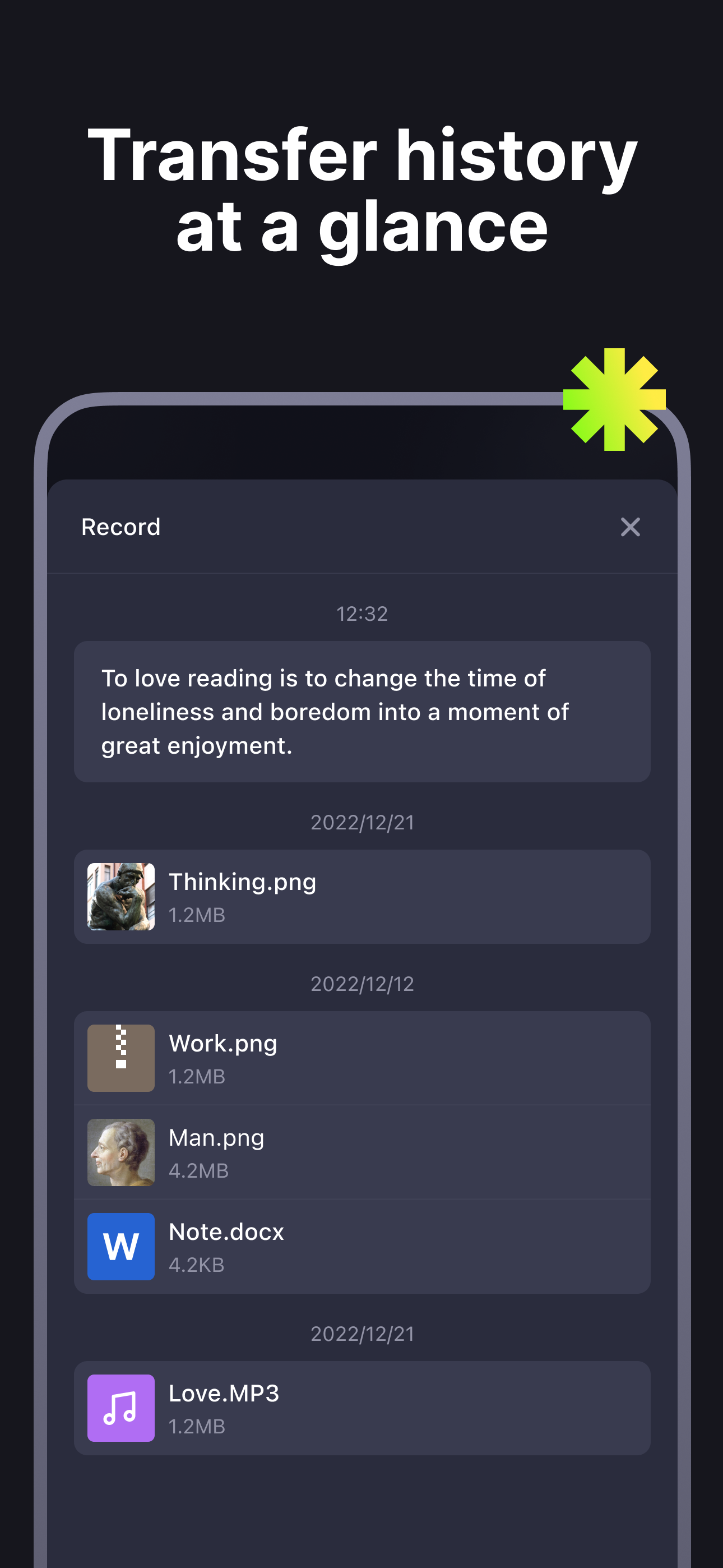 Airclap: File Transfer to PC screenshot 5