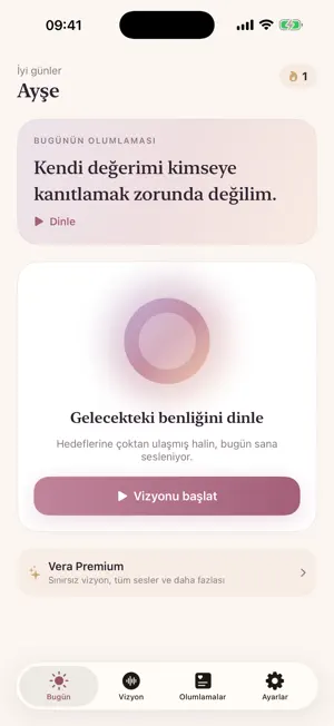 Vera: Sesli Olumlama Rehberi screenshot 2