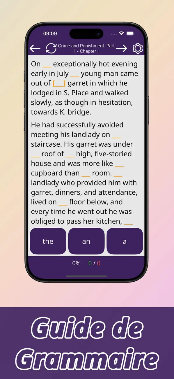 Screenshot #3 pour Apprendre l'anglais: Articles