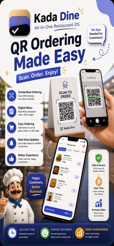 Kada Dine POS & QR Screenshot 2 of 8