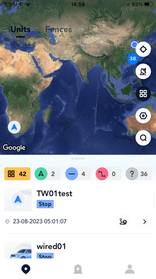 #1. Whereabouts.online (iOS) 由: Qingdao ZhongRuiYun Digit Technology Co., Ltd.