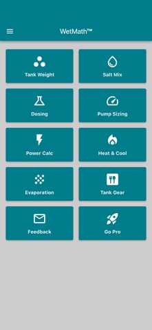WetMath: Aquarium Calculator screenshot