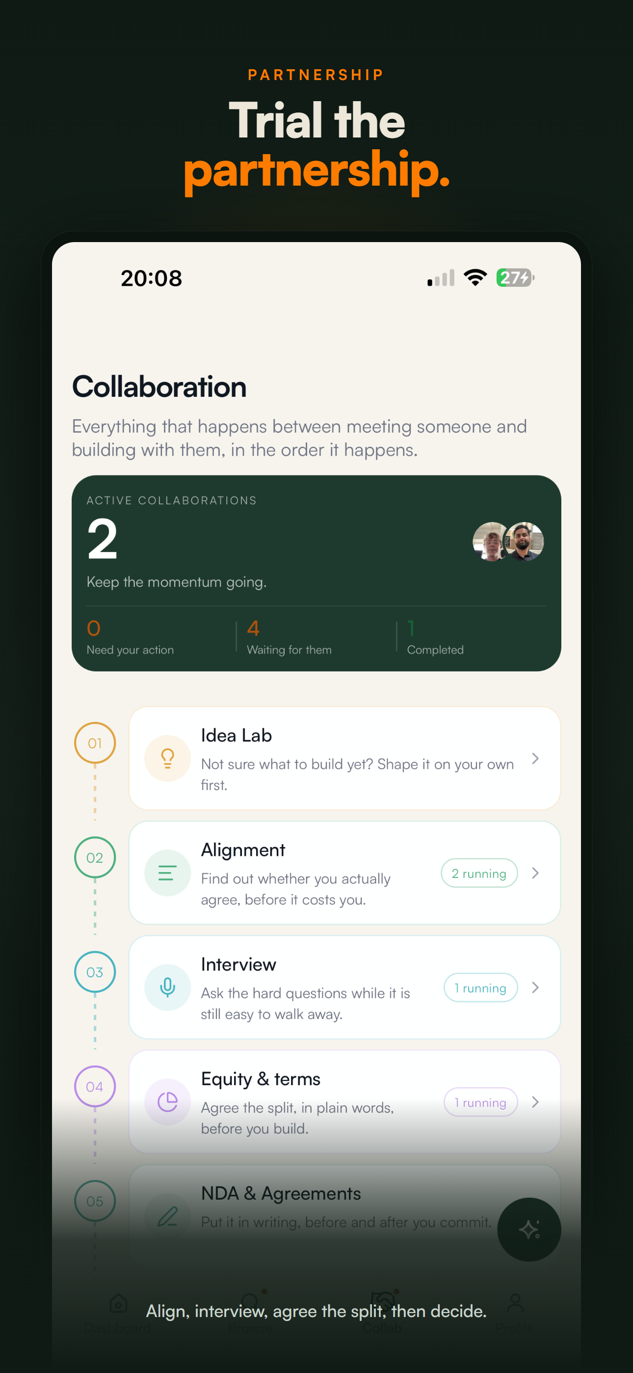 Cofounnder: Find a Co-Founder screenshot 6