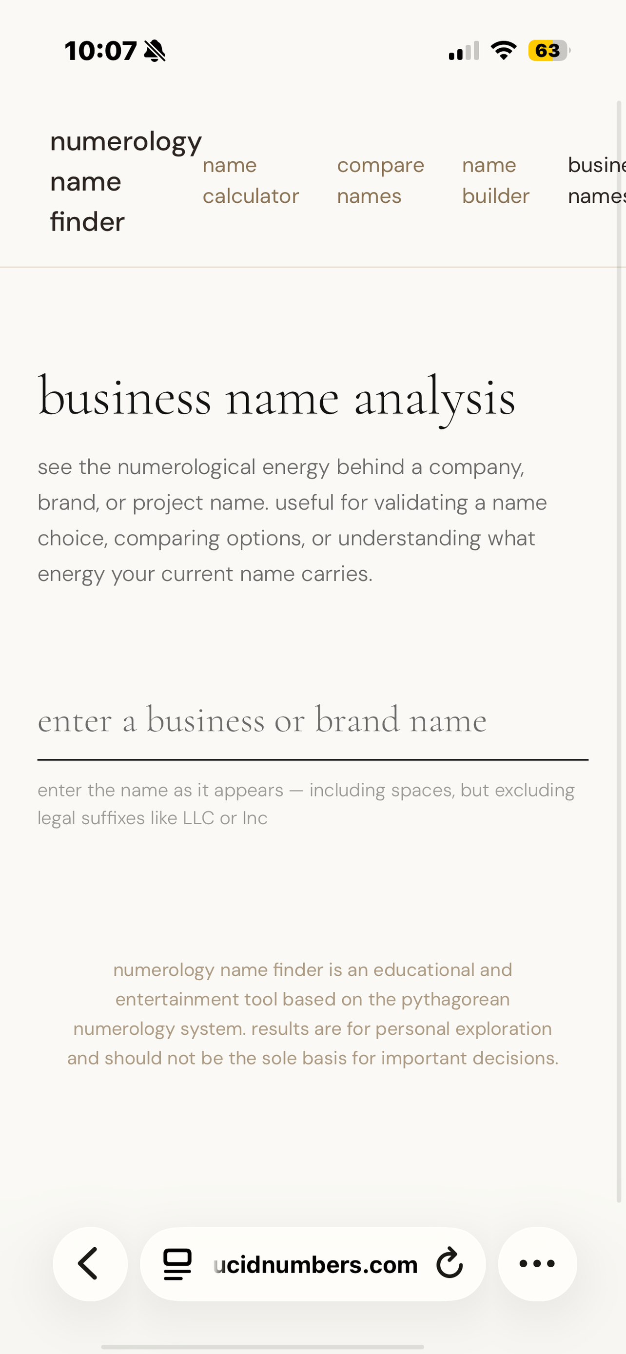 Numerology Name Finder screenshot 5