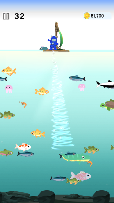 NFC - Ninja, Fish, Cat Screenshot