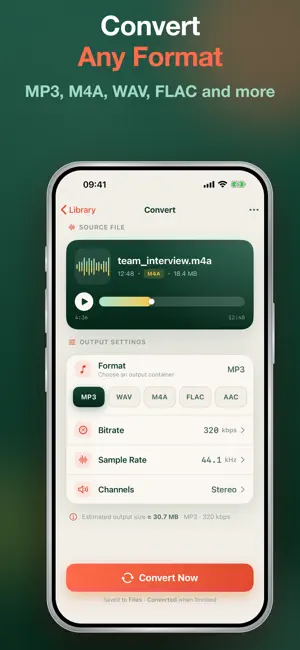 Audio Editor: Cut & Converter screenshot 1