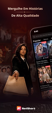 NetShort -  Séries Populares App Store preview screenshot 2