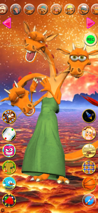 Talking 3 Headed Dragon Screenshot 10 of 10