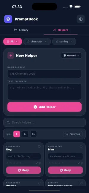 PromptBook - AI Library screenshot 3