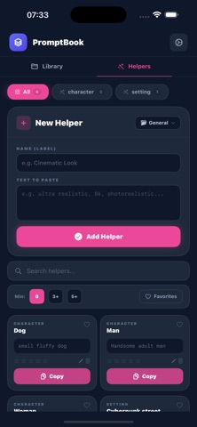 PromptBook - AI Library Screenshot 3 of 6