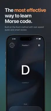 Dit - Practice Morse Code screenshot 1