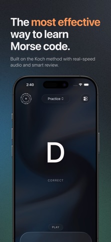 Dit - Practice Morse Code screenshot
