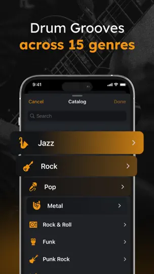 Screenshot von Drum Beats - Metronome auf dem iPhone 3