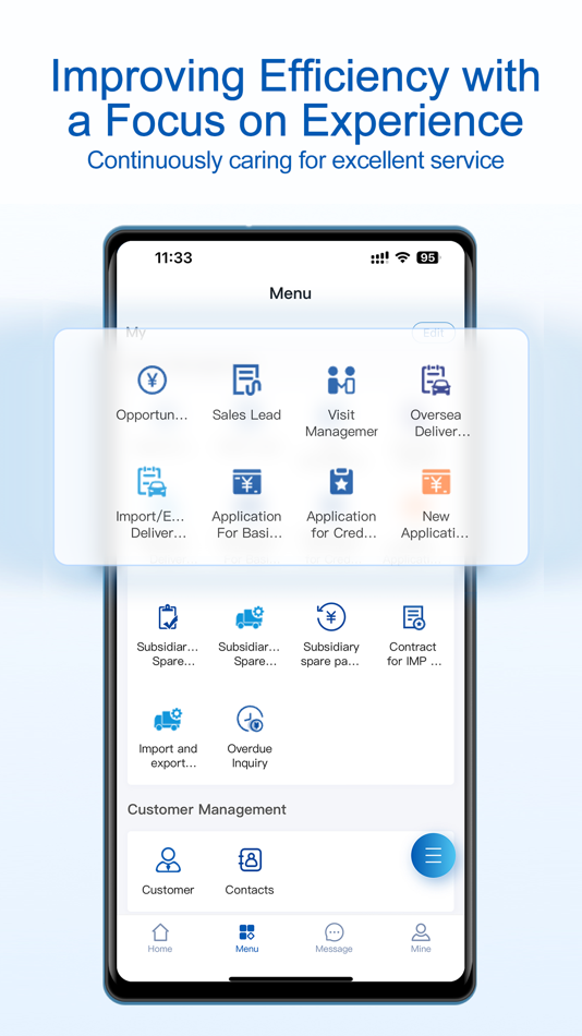 #1. XCMG CRM (iOS) Podle: 徐工集团(香港)国际贸易有限公司