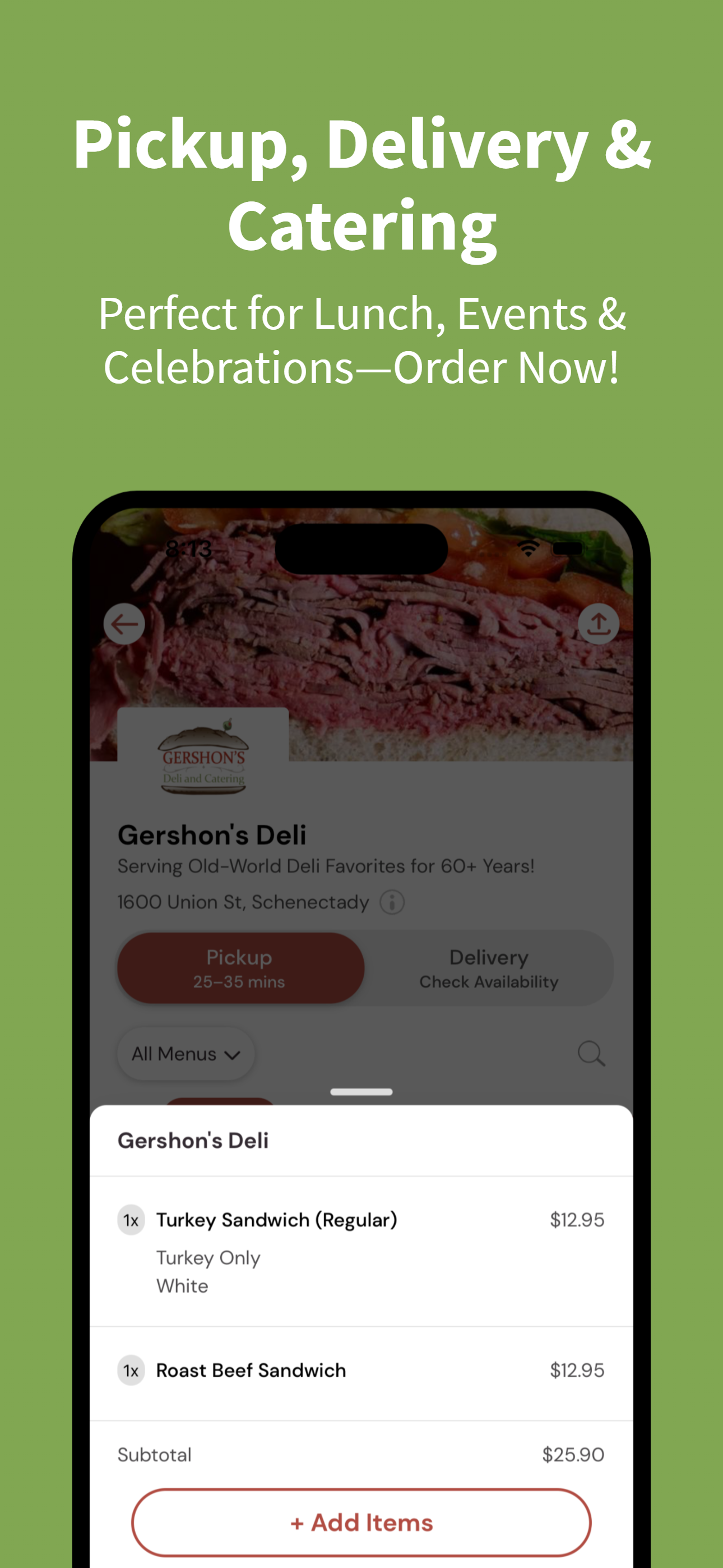 Gershon's Deli & Catering screenshot 5