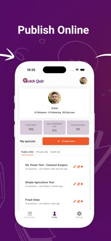 QuickQuiz: AI-powered Tests Screenshot 4 of 5