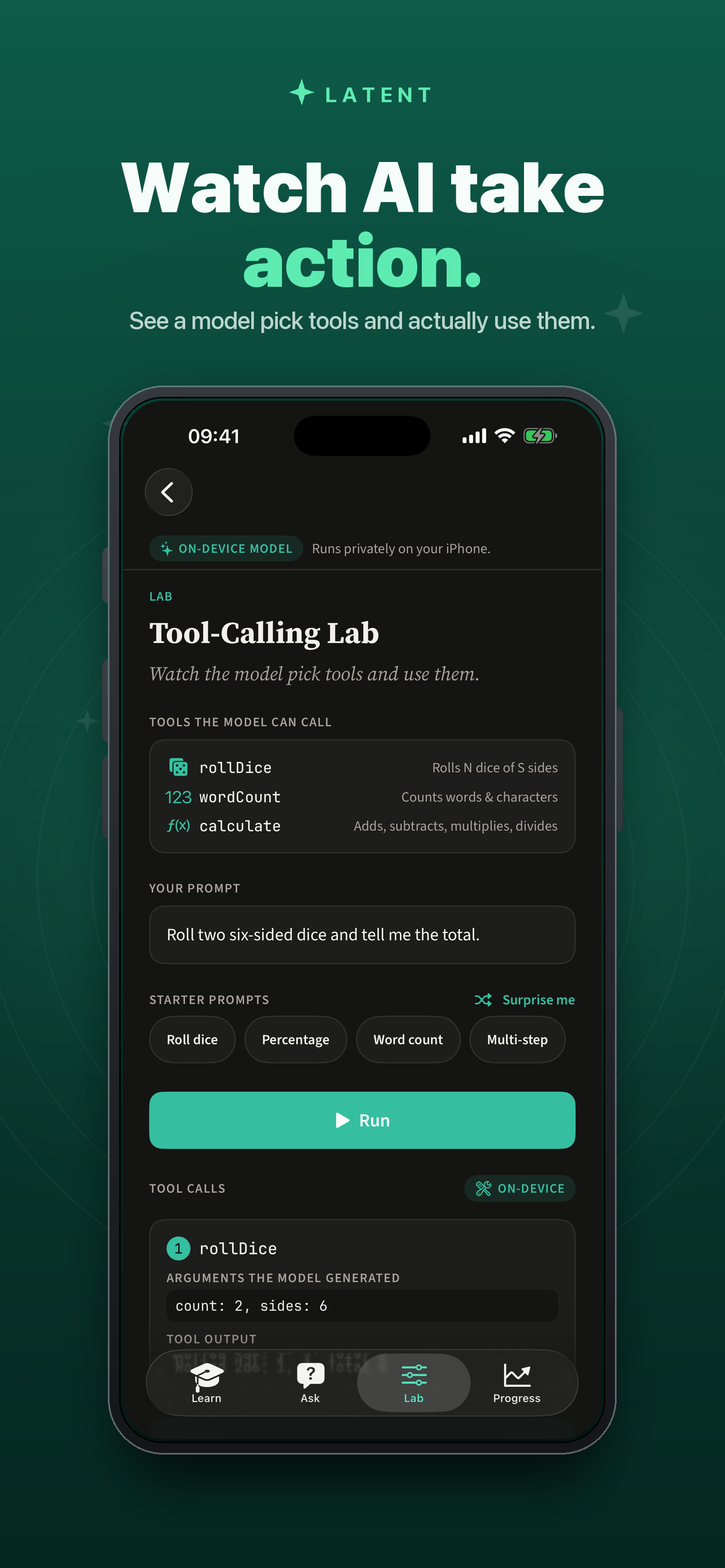 Latent: Learn AI screenshot 3
