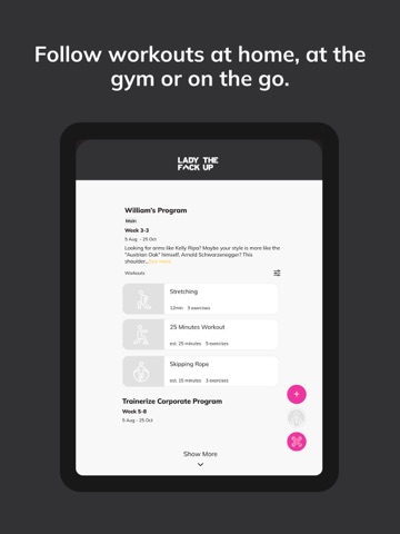 LadyTheFUp iPad screenshot