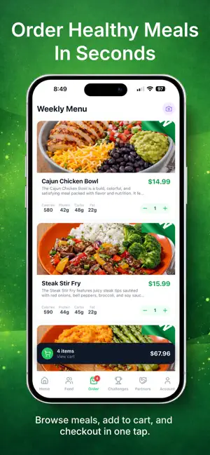 EatFitz – Healthy Meal Prep screenshot 2