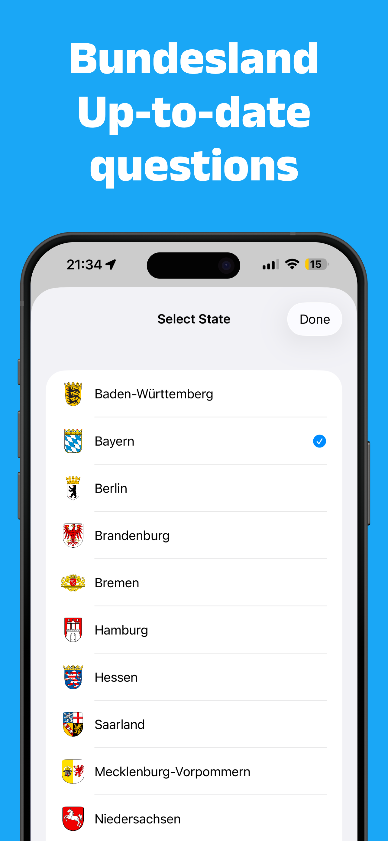 Einbürgerungstest : 2026 DE screenshot 3
