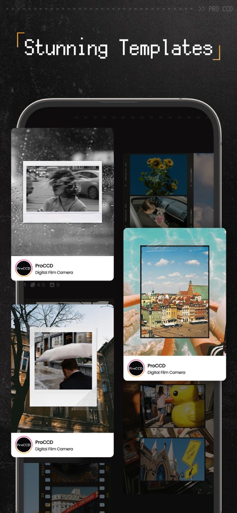 ProCCD - Digital Film Camera - Creative Collage Templates