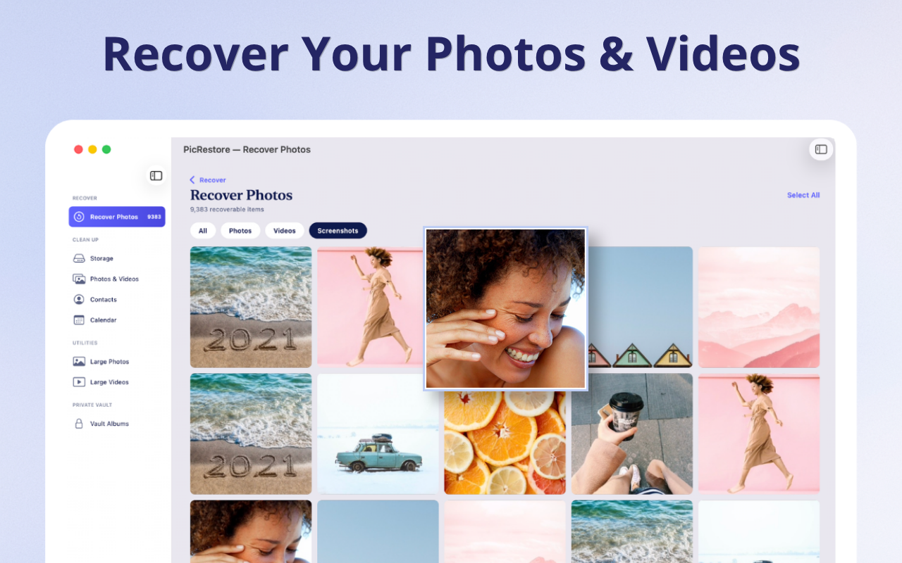 Photo Recovery: Pic Restore