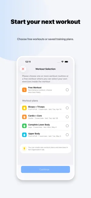 LiftList Workout Planner screenshot 2